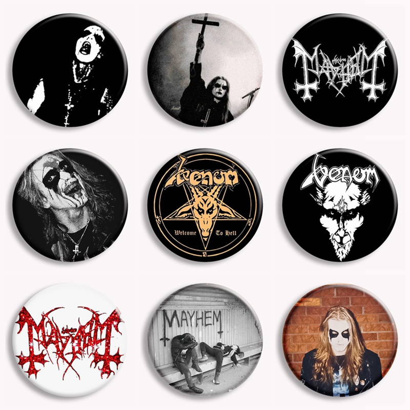 Vintage Collectible Jewelry - Rock Mayhem – broche à bouton