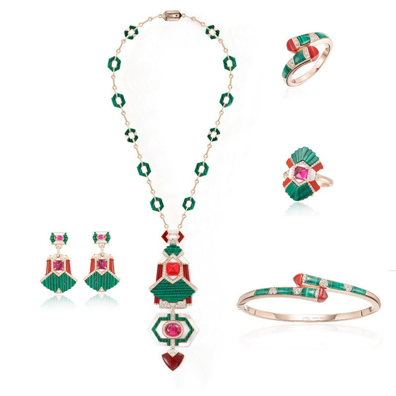 Vintage Collectible Jewelry - Ensemble de bijoux de soirée de