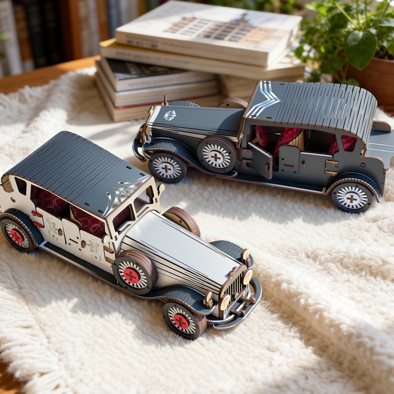 Vintage Collectible Cars - Kits de modèles miniatures de voitures