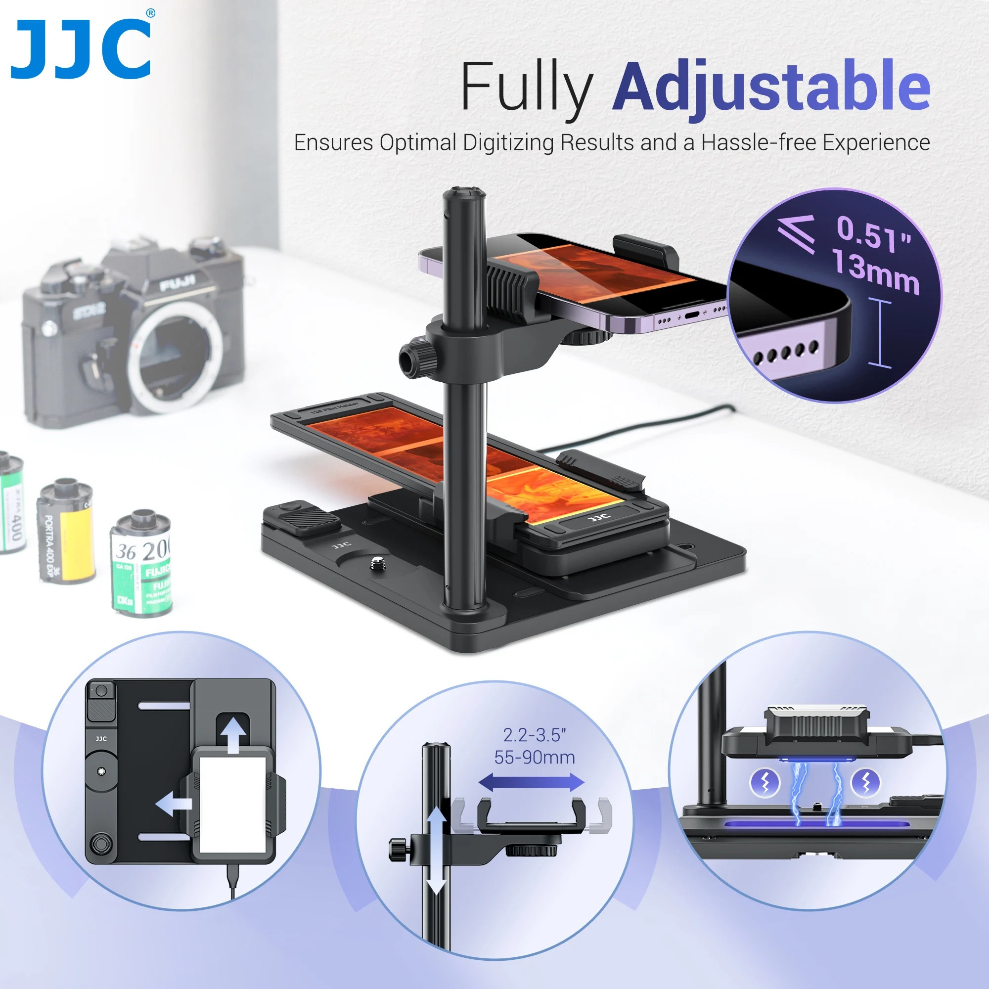 Slide Film 120 - JJC Scanner négatif de Film de