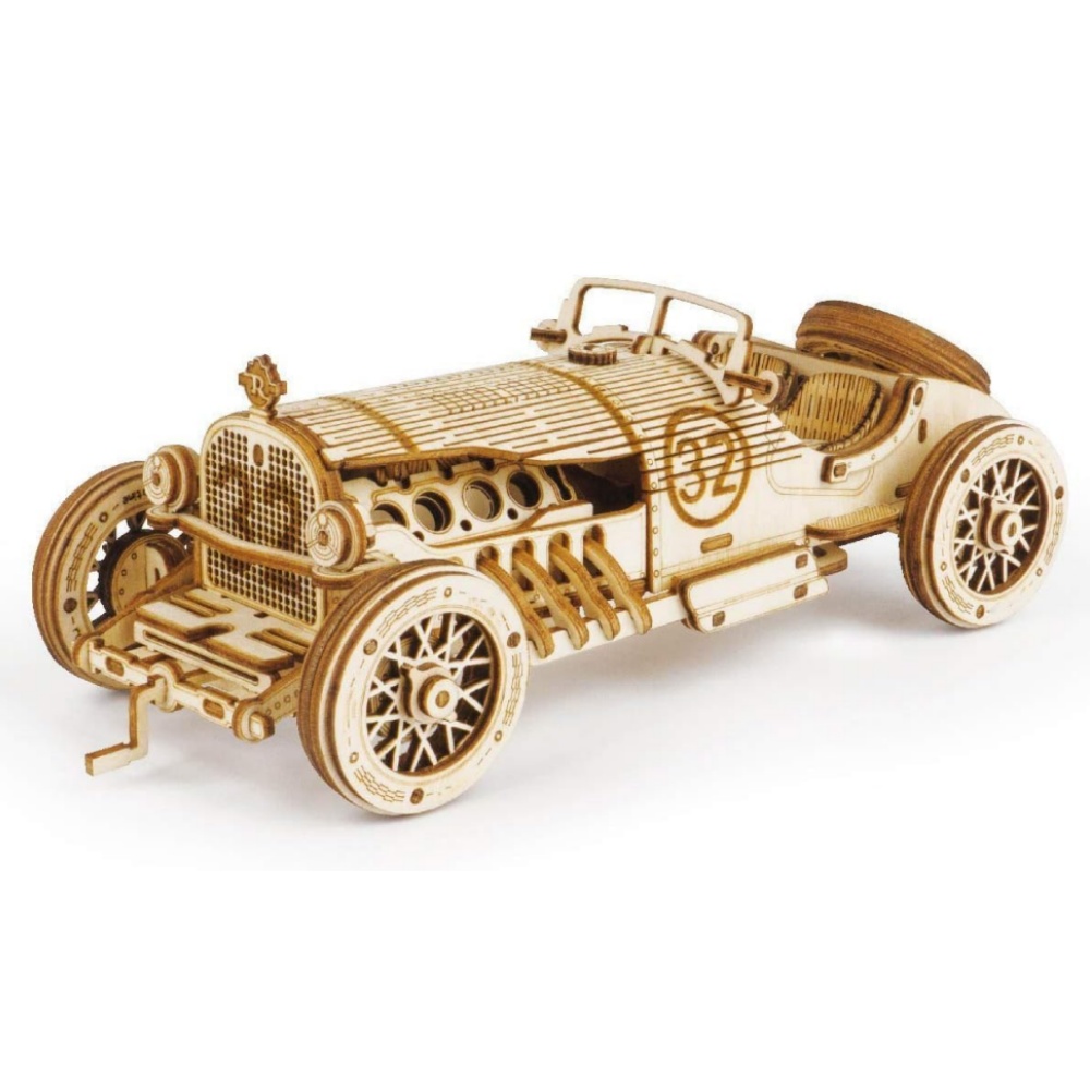 Vintage Collectible Cars - Robotime - Voitures classiques en bois