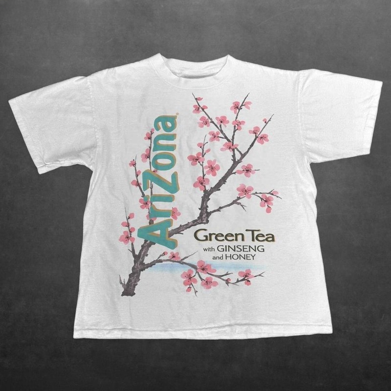 Collectible Vintage T Shirts - T-shirt vintage Y2K imprimé fleurs de