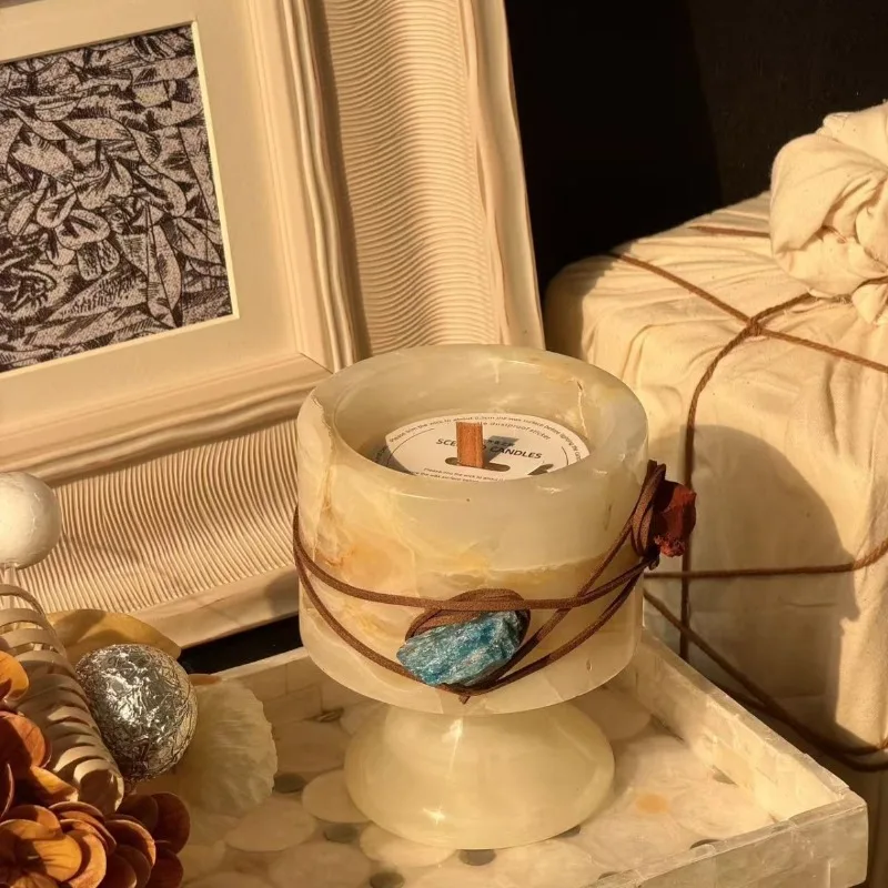 Photophore en jade ambre nordi - Vintage Collectible Marbles avis et prix