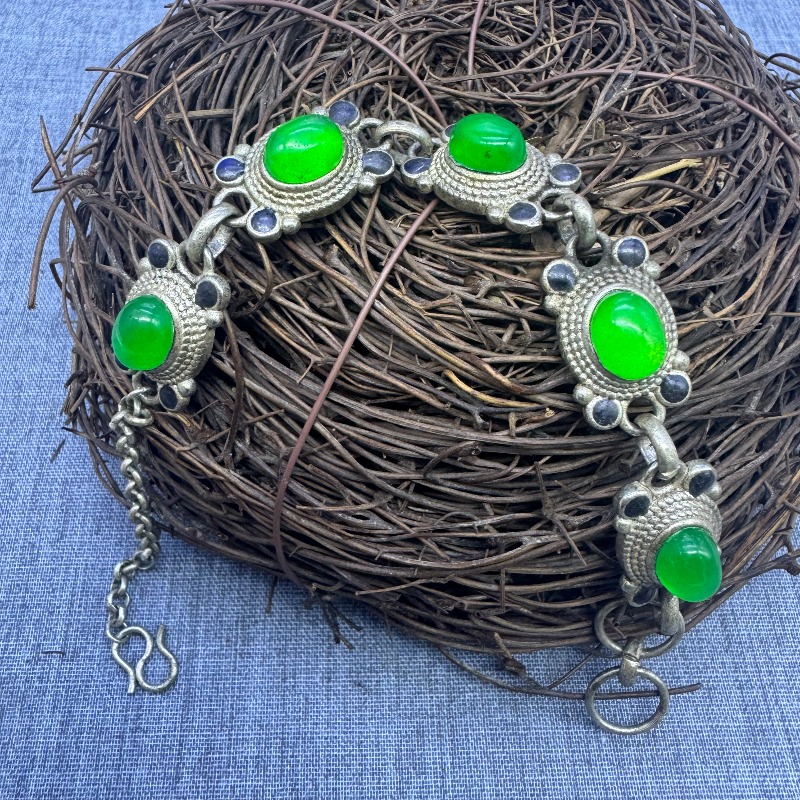 Bracelet vintage en argent anc - Vintage Collectible Jewelry avis et prix