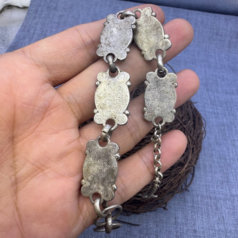 Bracelet vintage en argent anc - Vintage Collectible Jewelry avis et prix