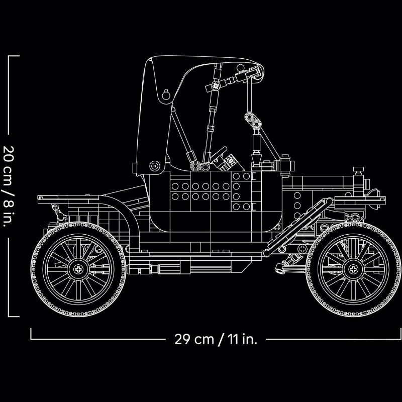 Ensemble de blocs de construct - Vintage Collectible Cars avis et prix