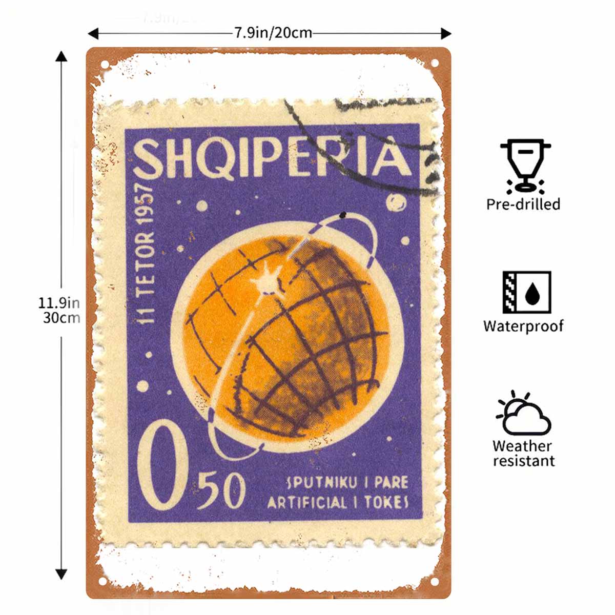 Timbre postal 2D plat vintage  - Collectible Vintage Postage Stamps avis et prix