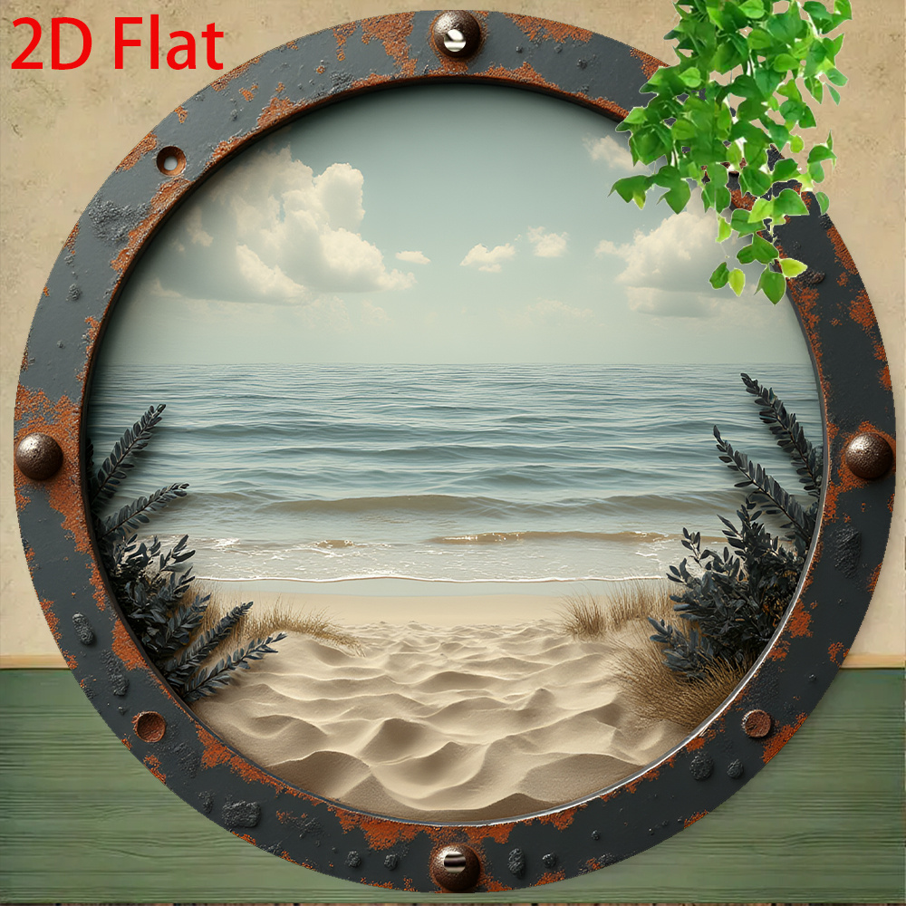 Panneau rond Vintage en alumin - Vintage Collectible Signs avis et prix