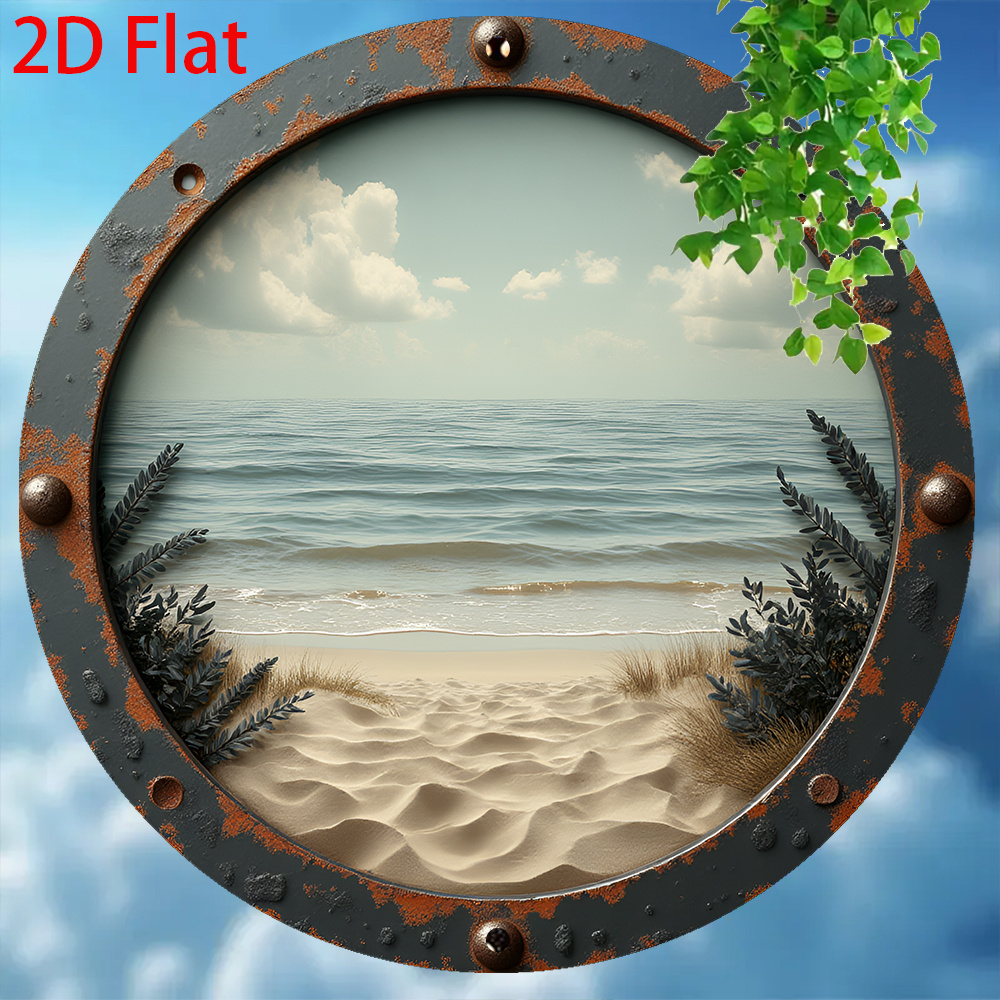 Panneau rond Vintage en alumin - Vintage Collectible Signs avis et prix