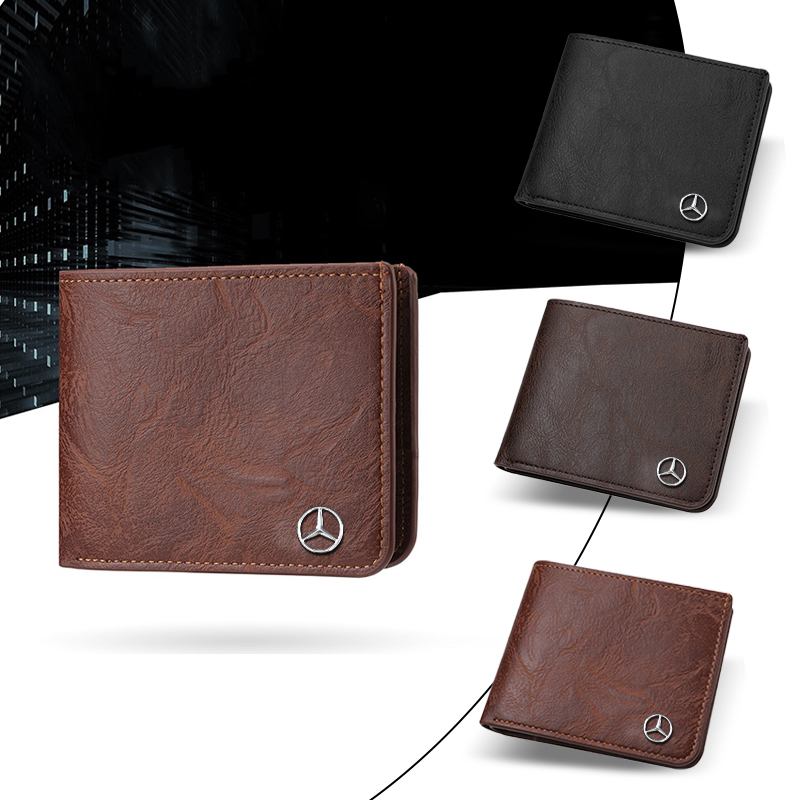 Portefeuille en cuir avec logo - Vintage Collectible Cars avis et prix