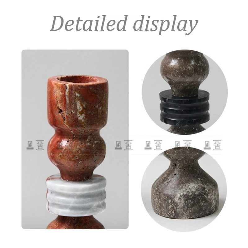 Porte-bougie en marbre, chande - Vintage Collectible Marbles avis et prix