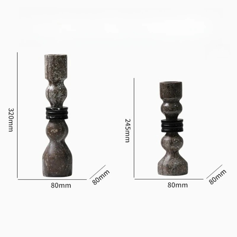 Porte-bougie en marbre, chande - Vintage Collectible Marbles avis et prix