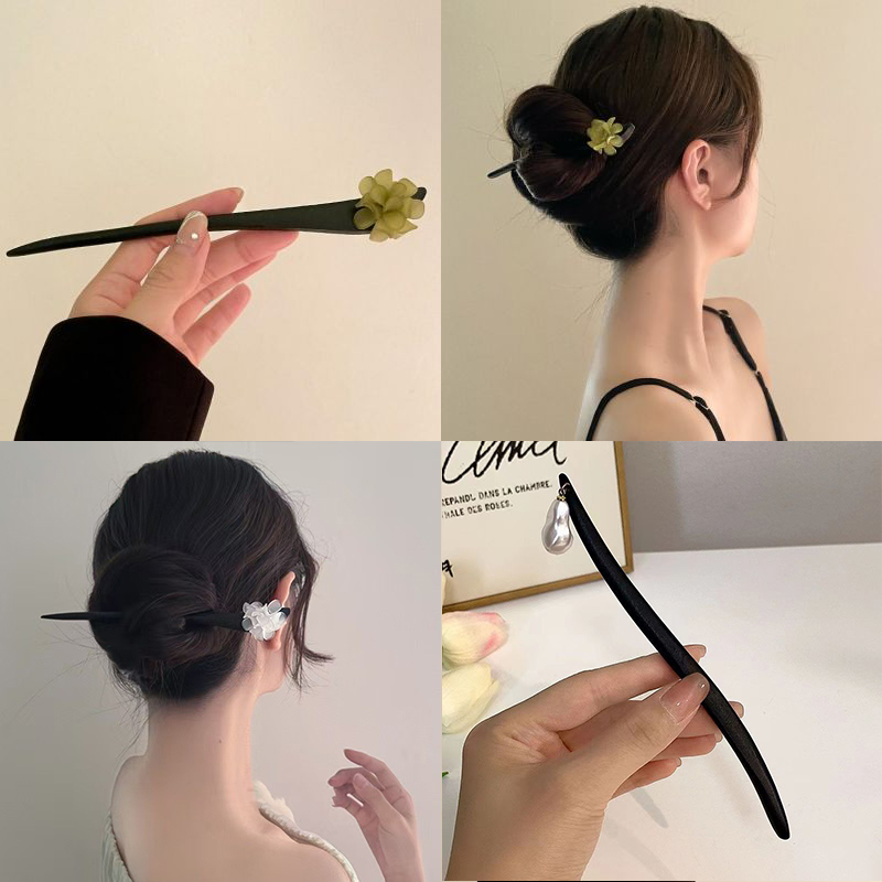 Bâtons de cheveux en bois de S - Vintage Collectible Item avis et prix