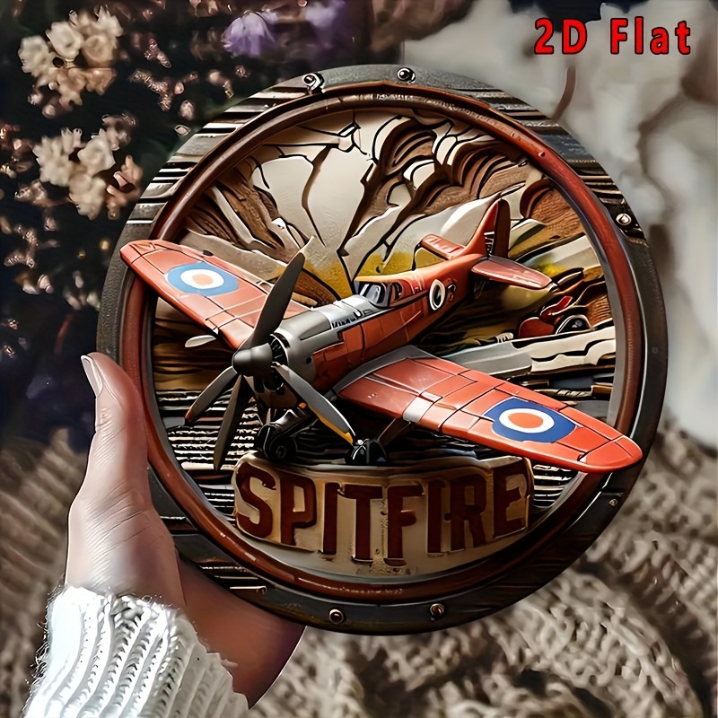 Panneau mural plat 2D en alumi - Vintage Collectible Signs avis et prix